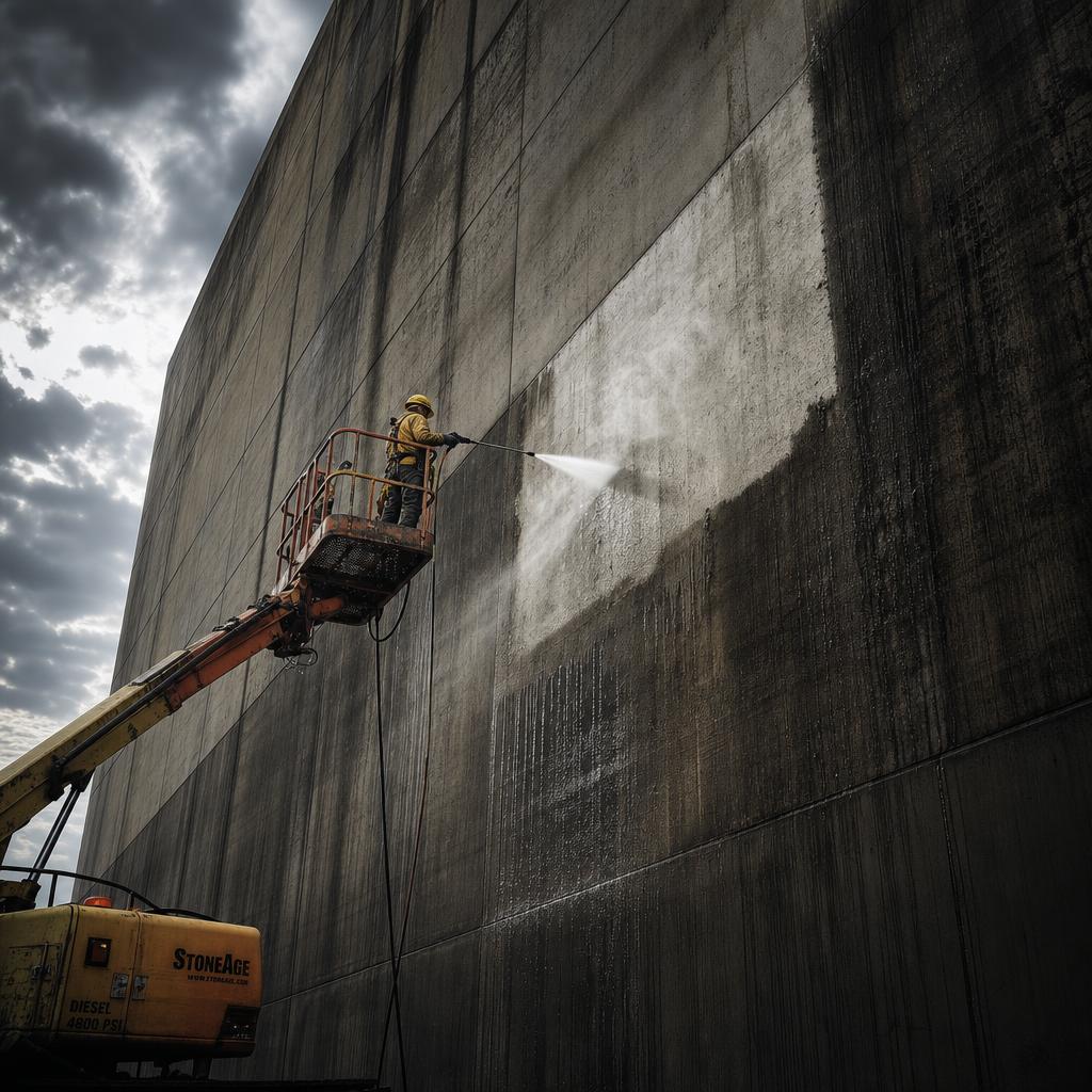Commercial Building Wash